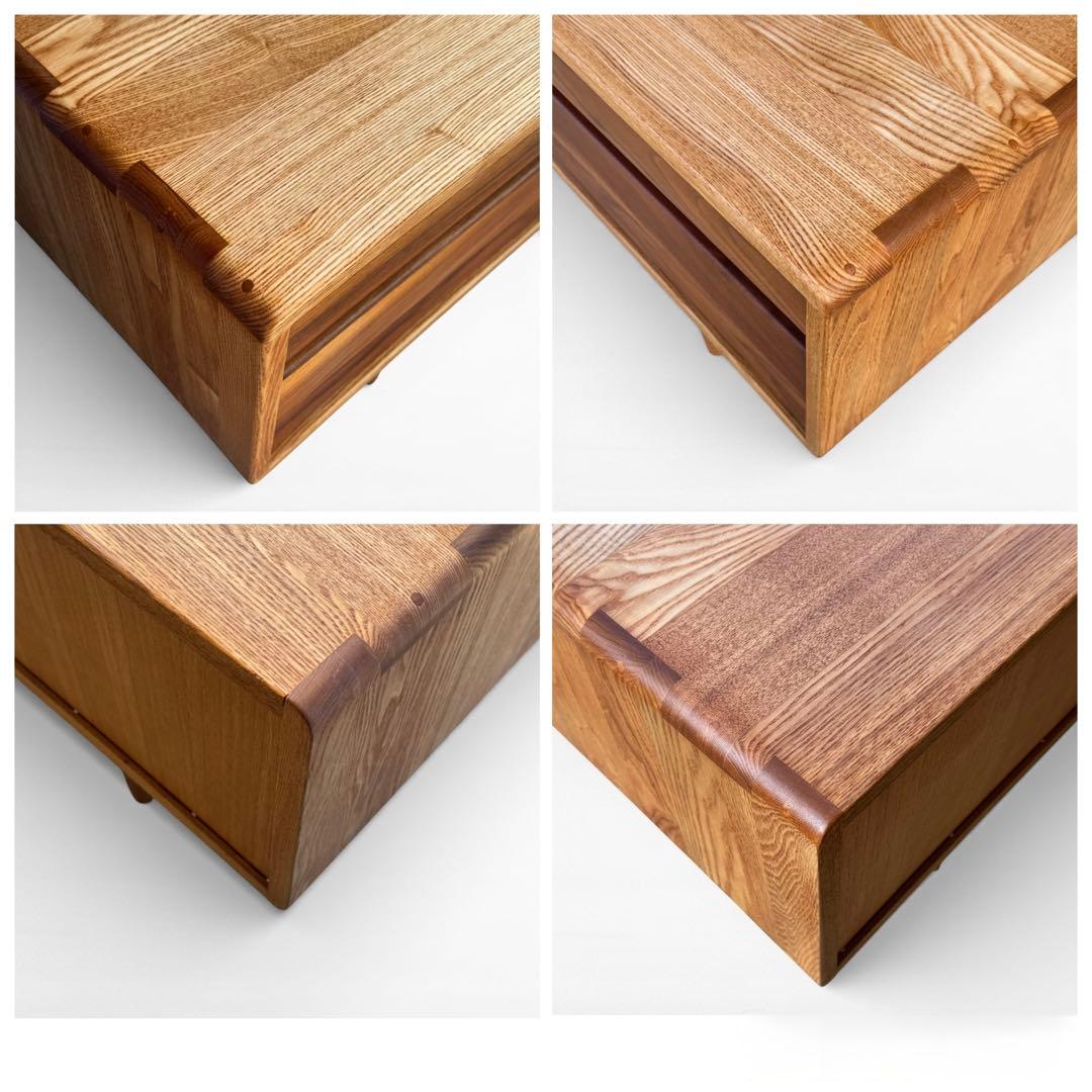 アクタス レリーフ テレビボード 180 タモ無垢