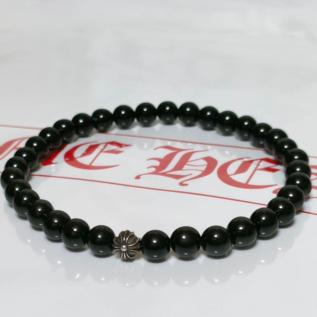 ◆極美品◆CHROME HEARTS 正規品 クロムハーツ ビーズ ブレスレット