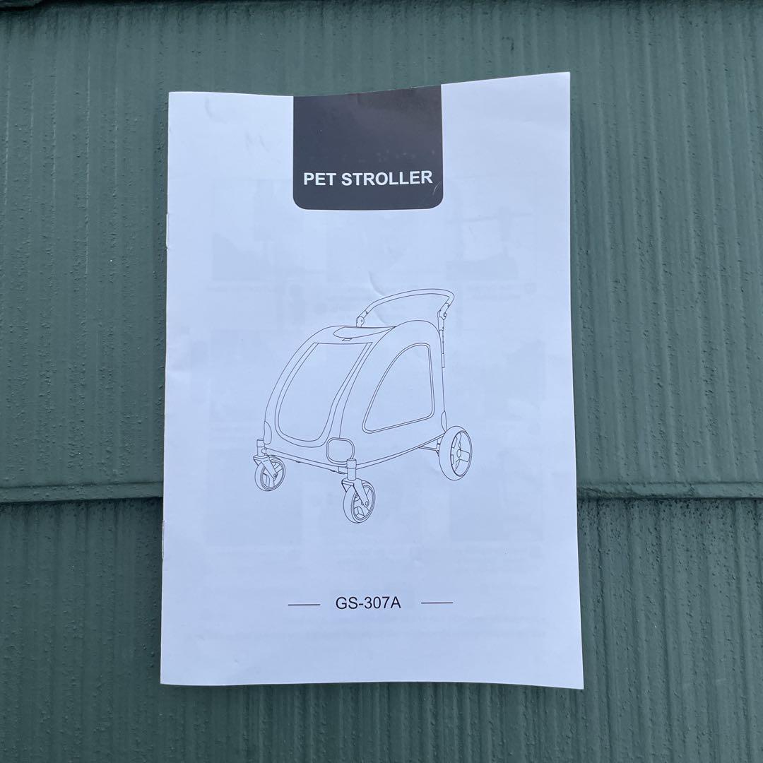 【新品未使用】ペットカート　大型犬中型犬小型犬　ペットバギー　折りたたみ　4輪