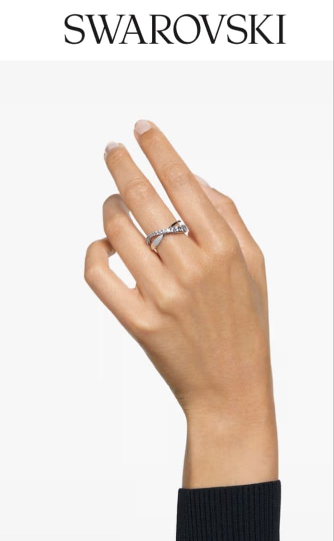 SWAROVSKI Hyperbola リング 52 試着のみ 箱、保証書有り