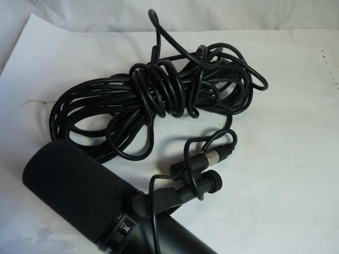 SHURE SM7B ダイナミックマイク ポップフィルター付き