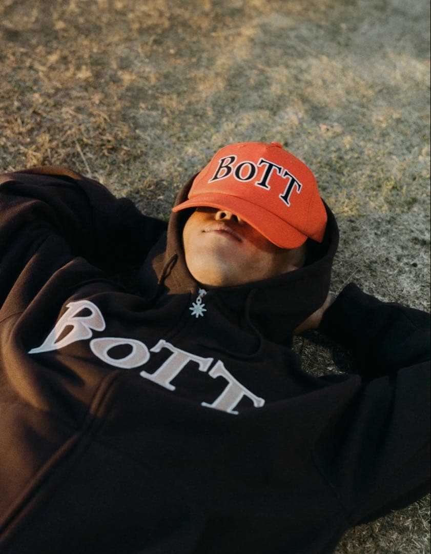 トップス Bott OG Logo Zip Hoodie Brown