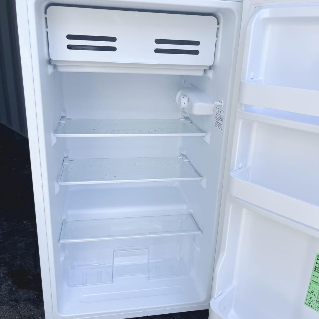 104取付無料！アイリスオーヤマ おしゃれホワイトインテリアワンドア冷蔵庫！