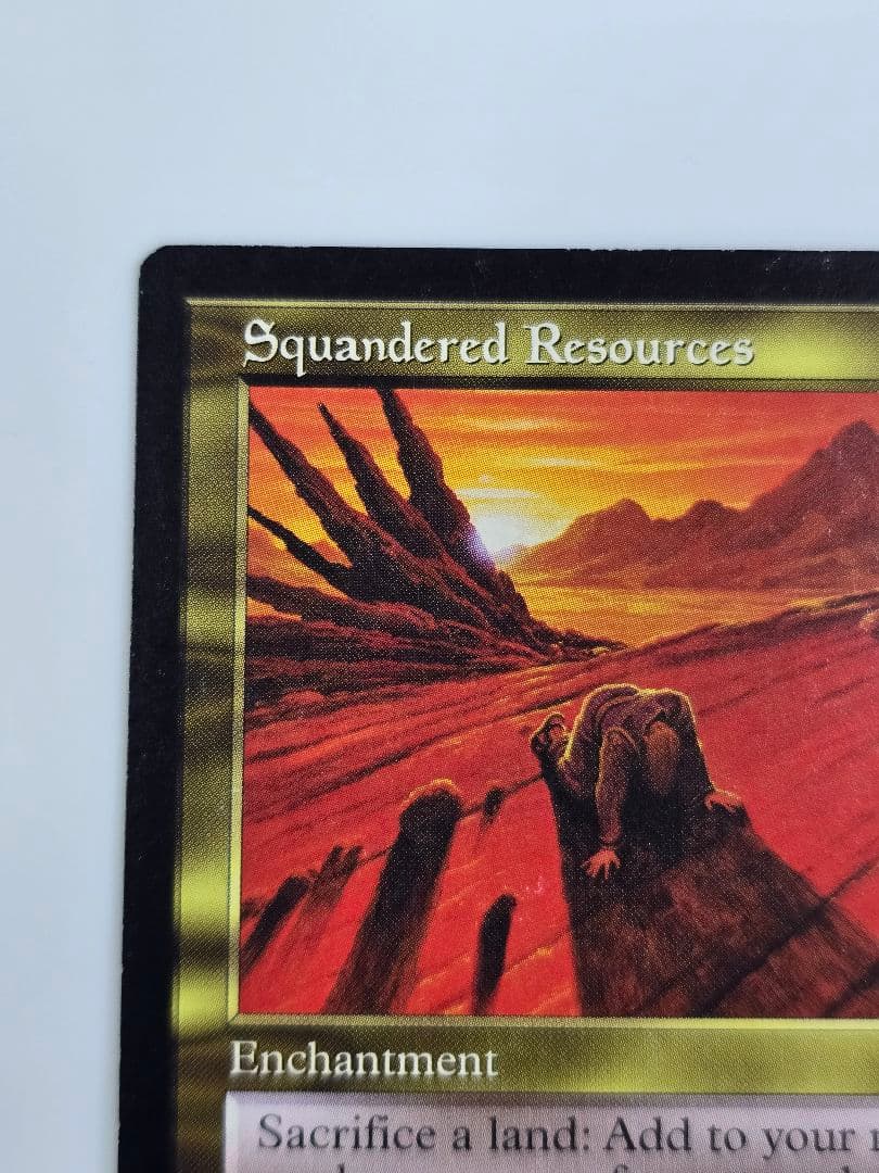 資源の浪費/Squandered Resources VIS　英語、１枚