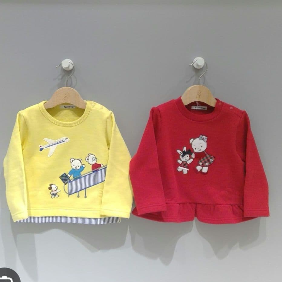 け*ぇ様 現行品 ファミリア familiar トレーナー ファミちゃん トップ