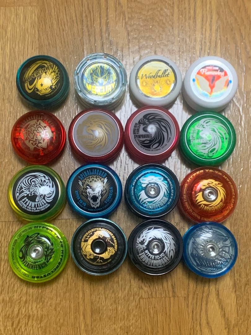 ハイパーヨーヨー/ハイパークラスター/限定/ケース 付きまとめ売りセット