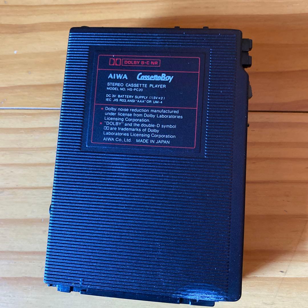 AIWA アイワ ステレオカセットプレーヤー HS-PC20 ジャンク