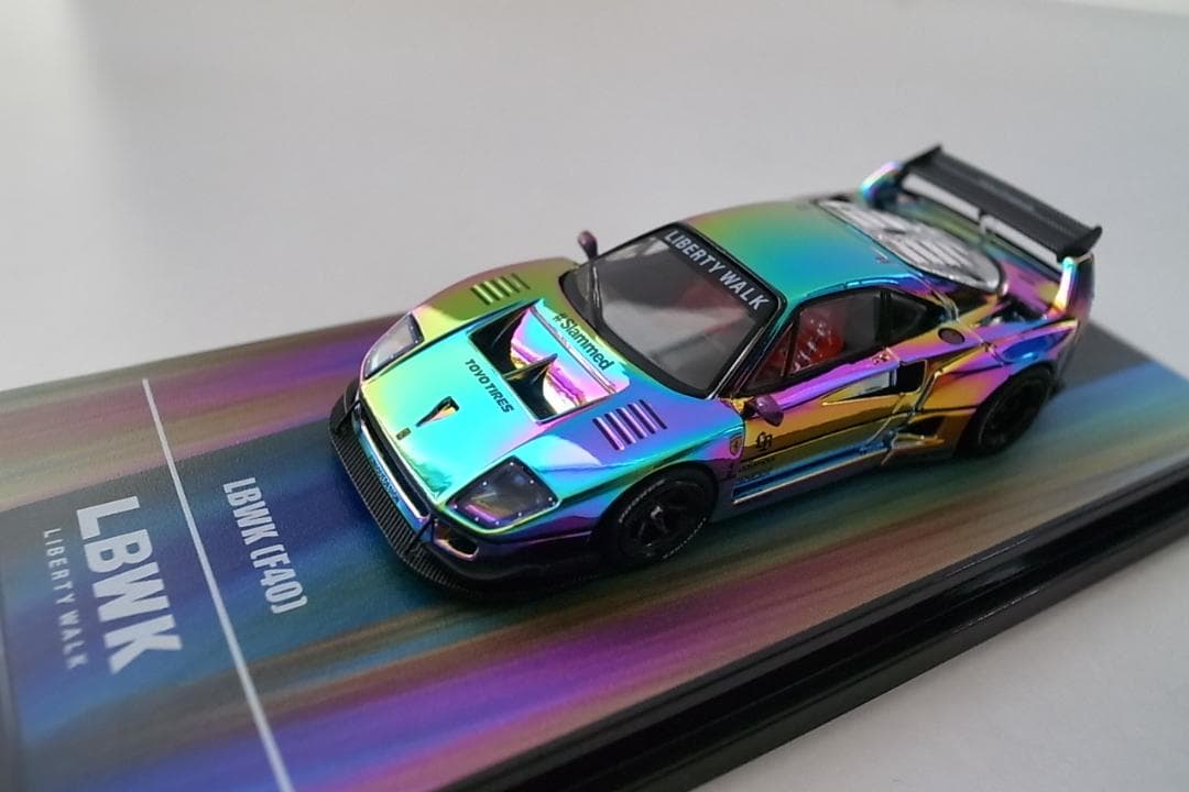 【激レア・チェイス】INNO　イノモデル 1/64 フェラーリ F40 LB