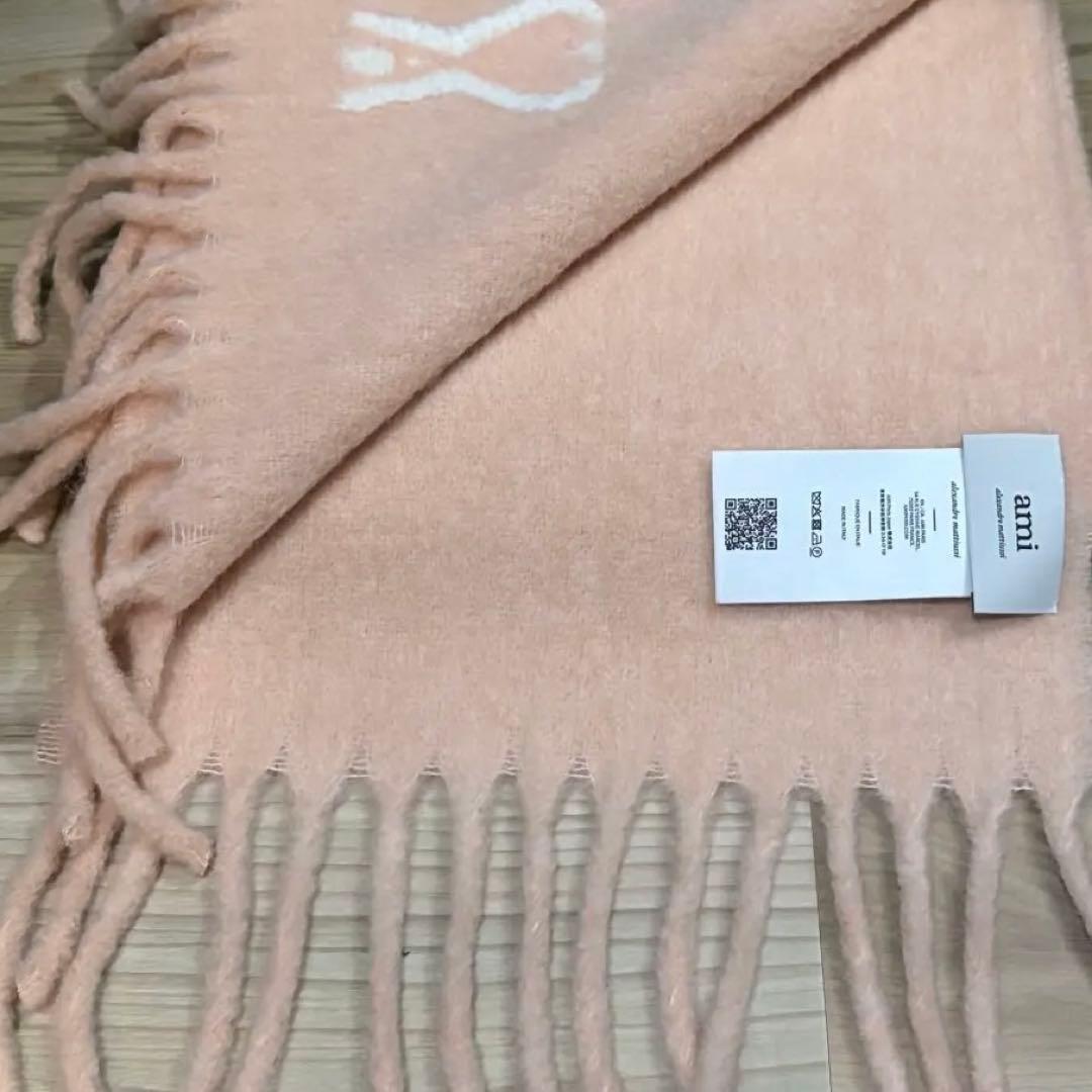 【Ami Paris】ピンク♡マフラー♡新品未使用最終値下げ！！！！