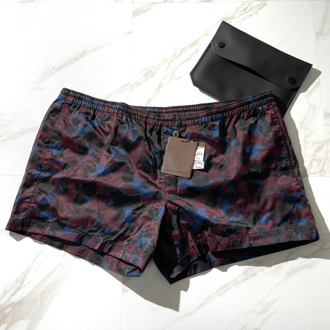 未使用✨ルイヴィトン メンズスイムパンツ カモフラ 水着 モノグラム XXL