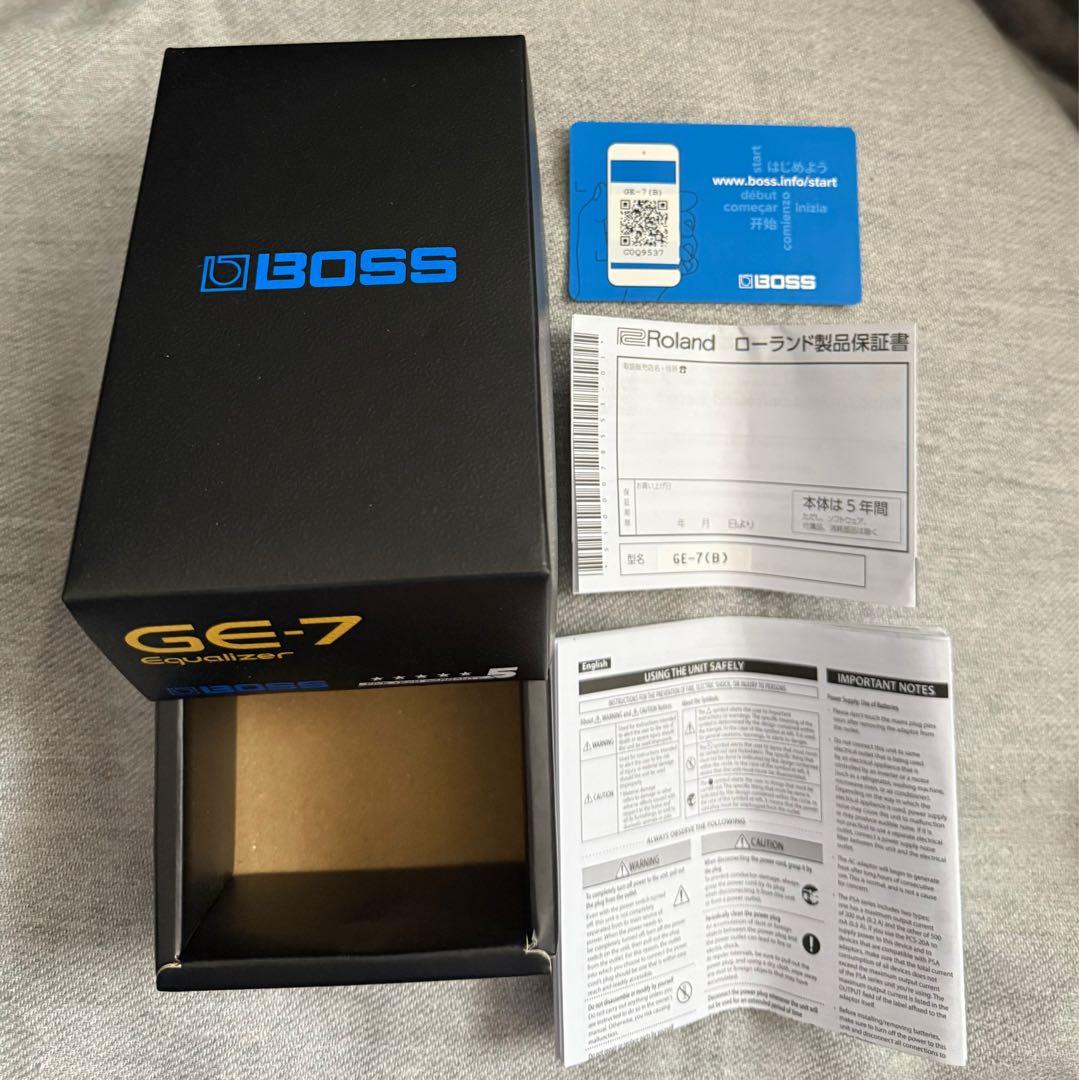 BOSS GE-7 イコライザーエフェクター