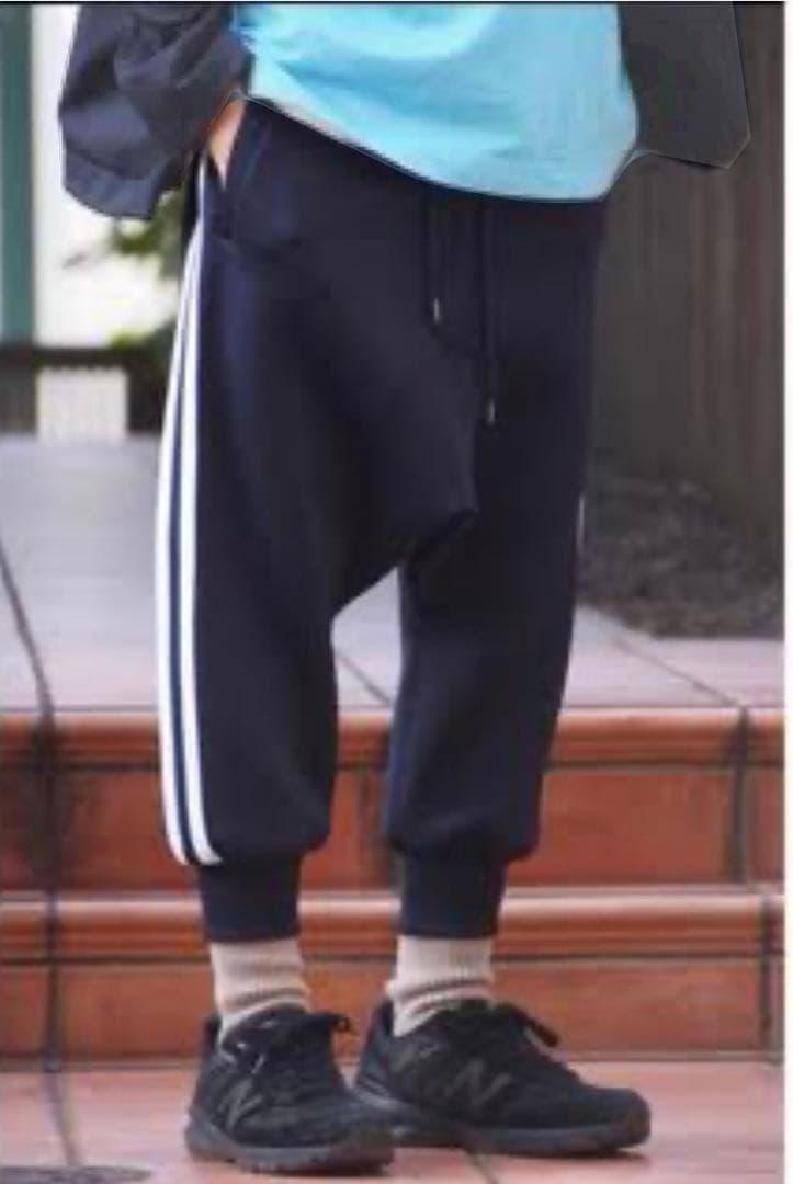 Fumito Ganryu サルエル　ジャージパンツ　サイズ1