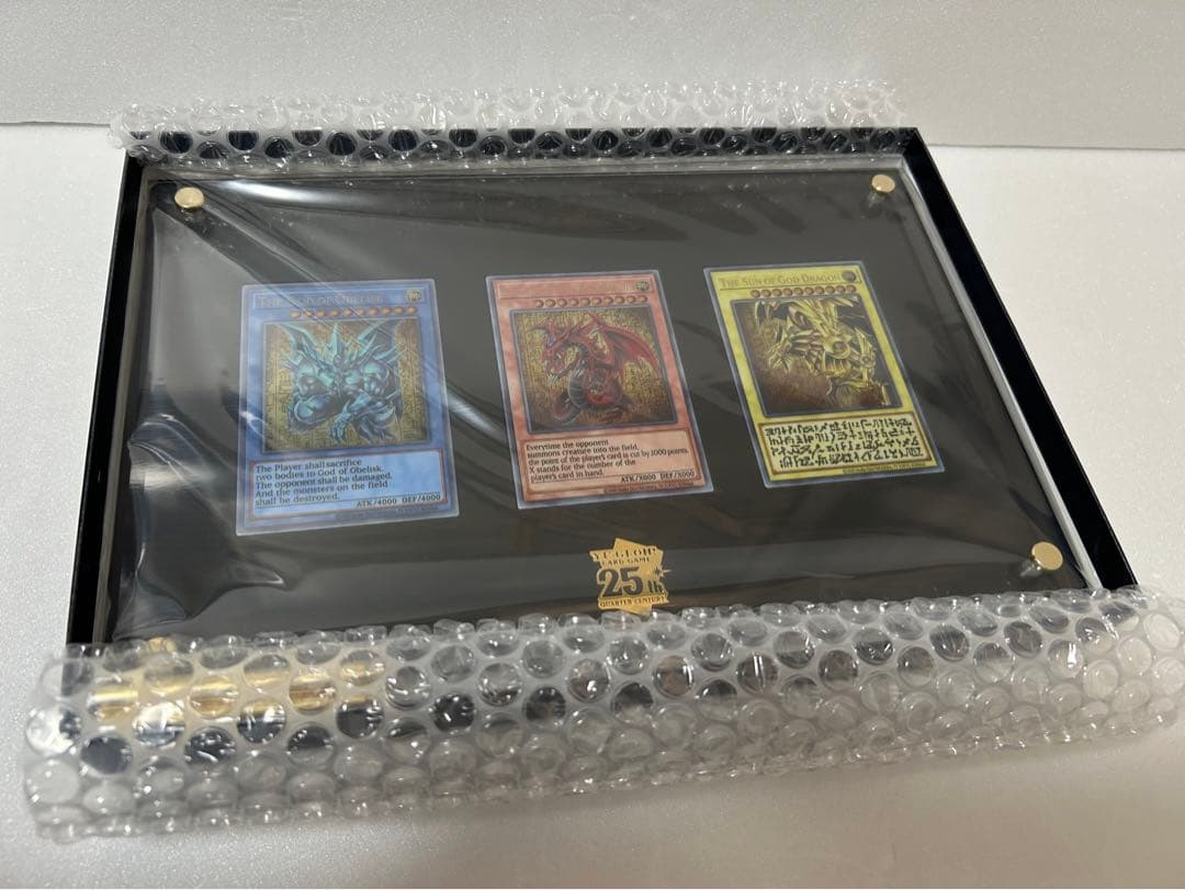 遊戯王OCGデュエルモンスターズ 「三幻神」スペシャルカードセットステンレス製