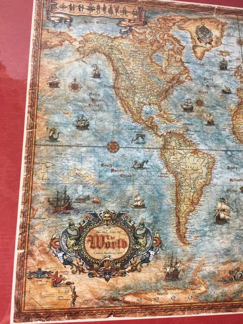 ジグソーパズル HEYE PAZZLE(2000piece) Map Art 29845