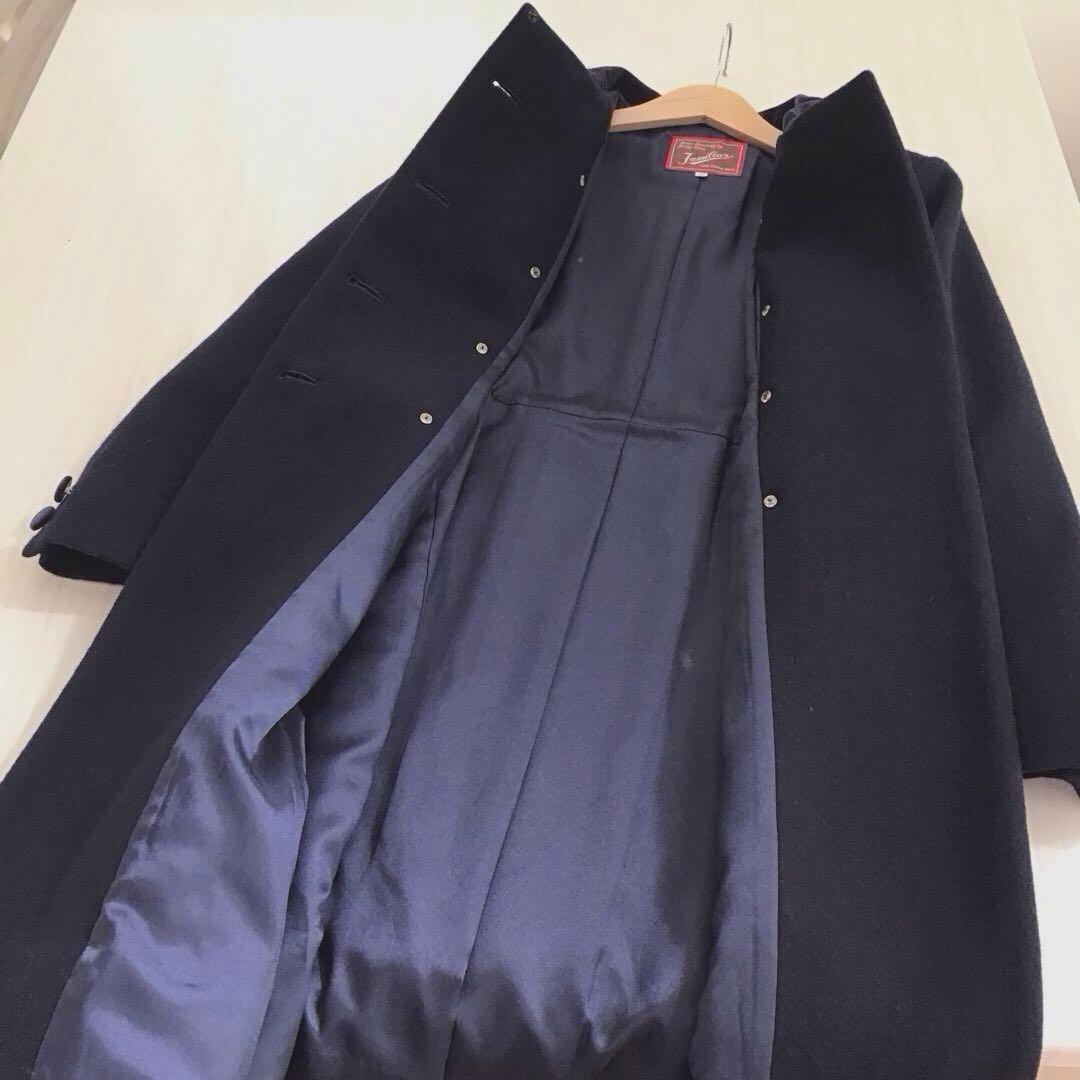 familia　ファミリア　ウール　コート　ネイビー　140 フォーマル
