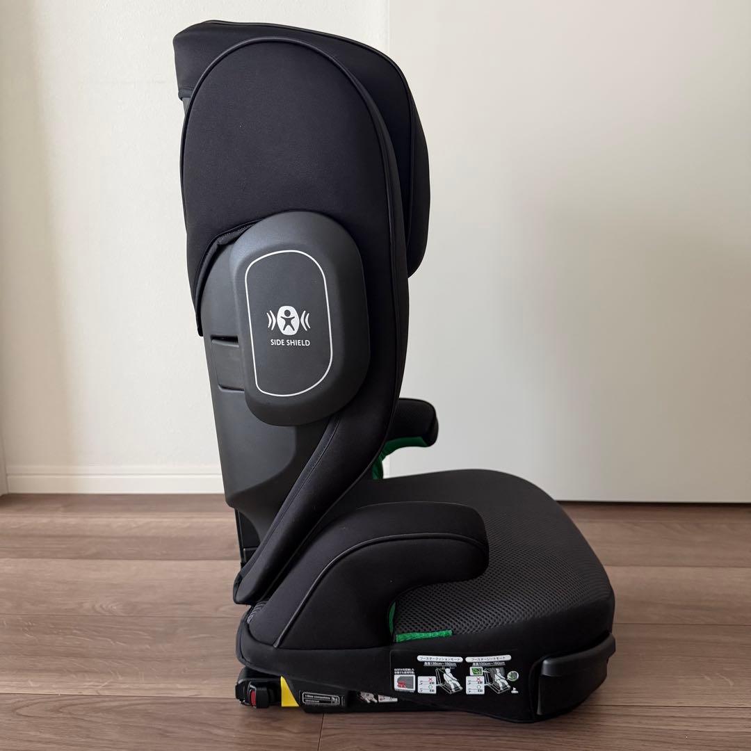 美品　アップリカ ライドクルー ISOFIX ジュニアシート　チャイルドシート1