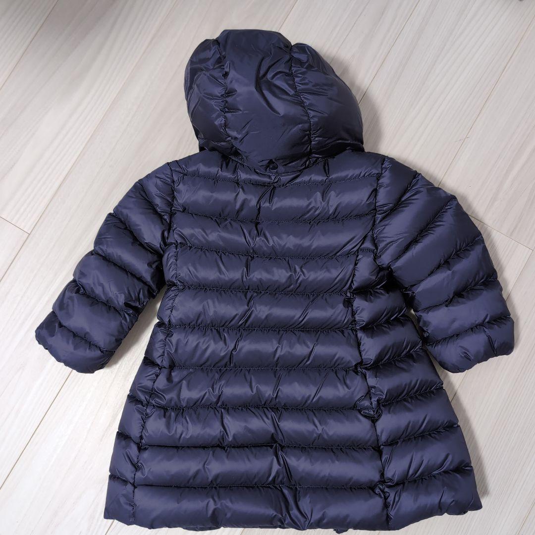 MONCLER ネイビー ダウンコート 86cm