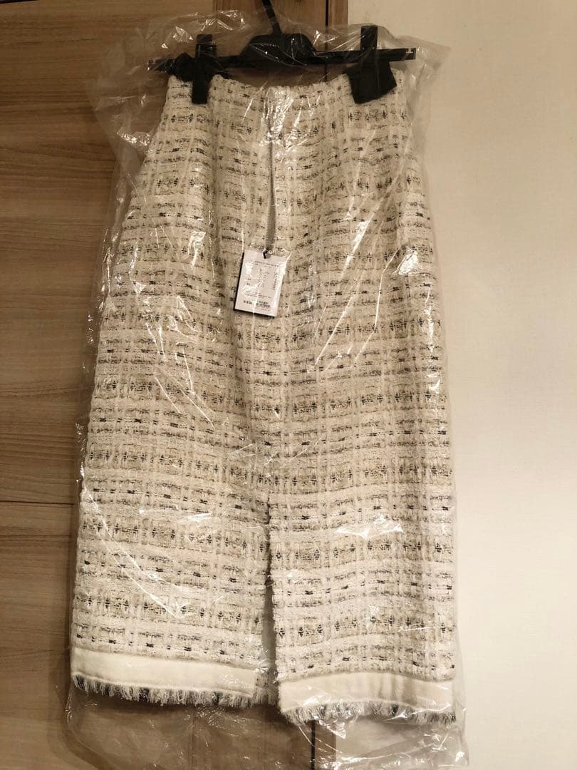 アナイ新品マリアケントツイードスカートANAYI