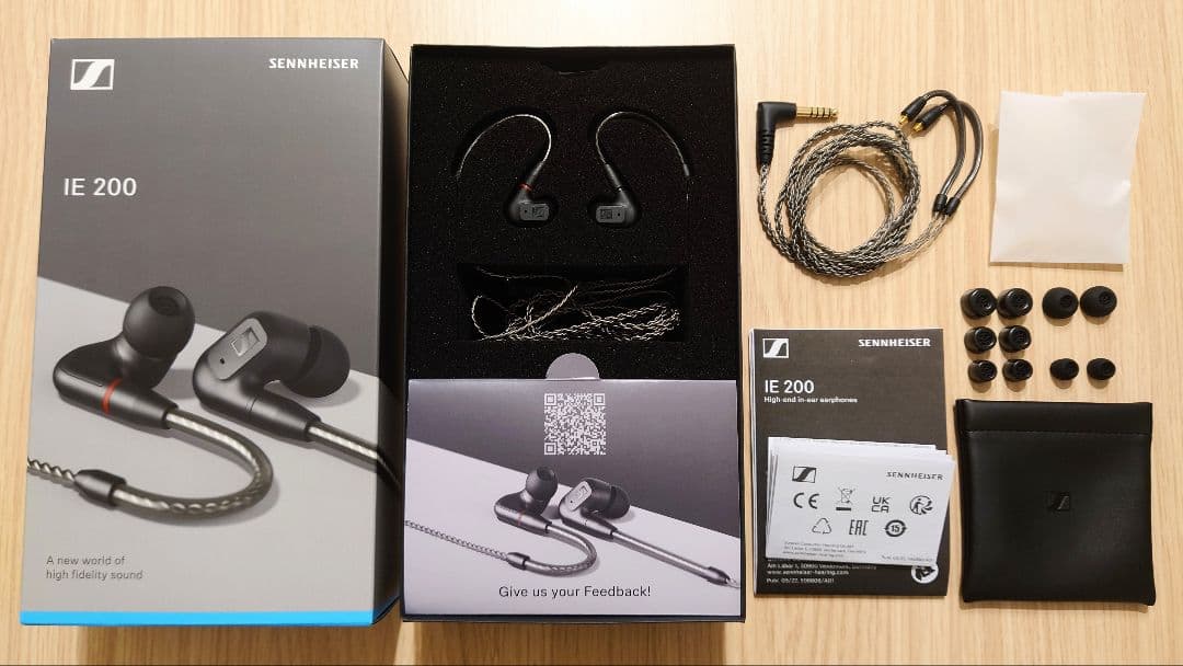 SENNHEISER IE200 + 4.4mm 純正 バランスケーブル