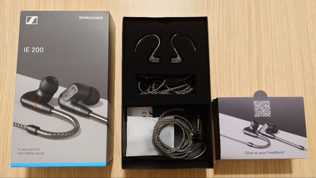 SENNHEISER IE200 + 4.4mm 純正 バランスケーブル