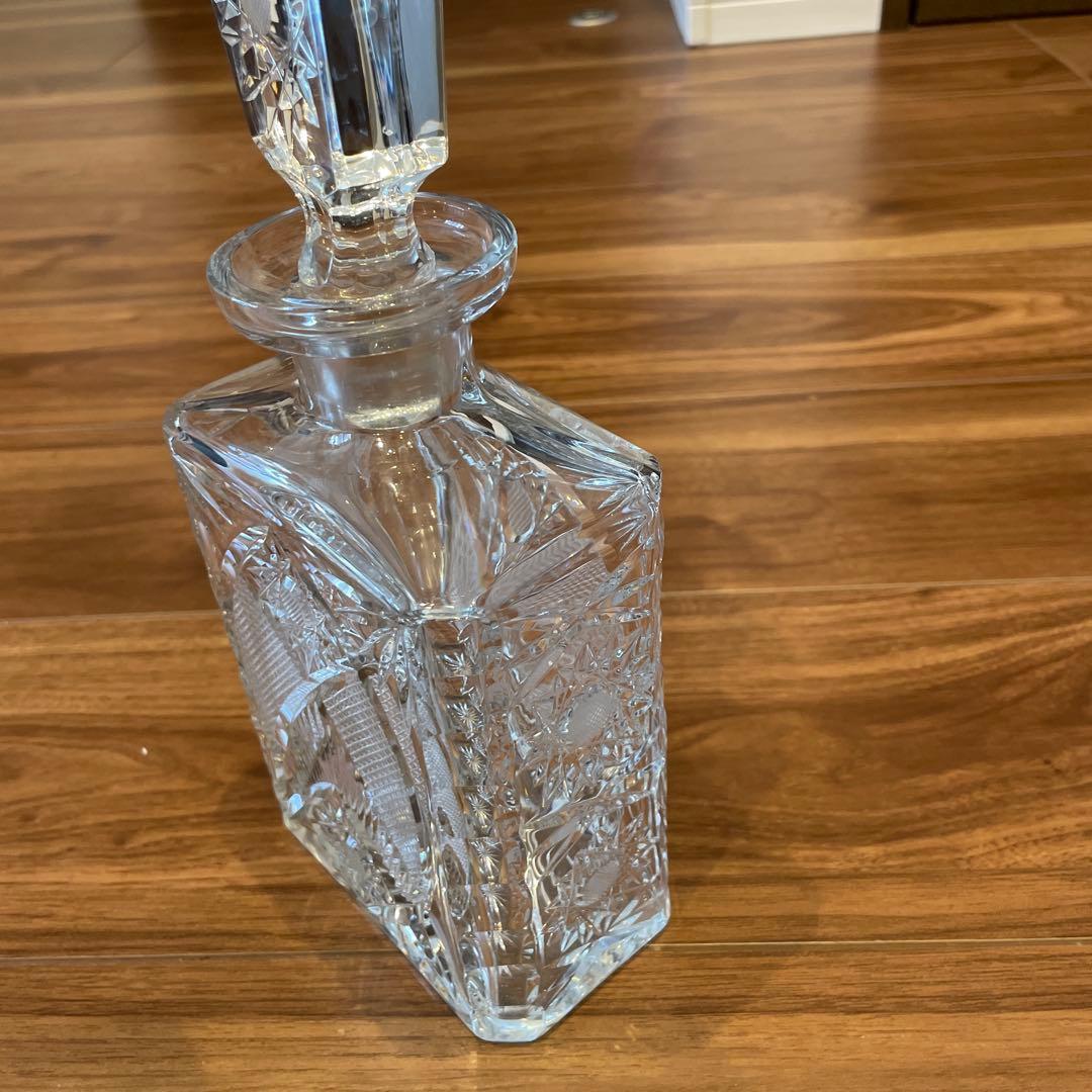 ボヘミア クリスタル デキャンタ ヴィンテージ