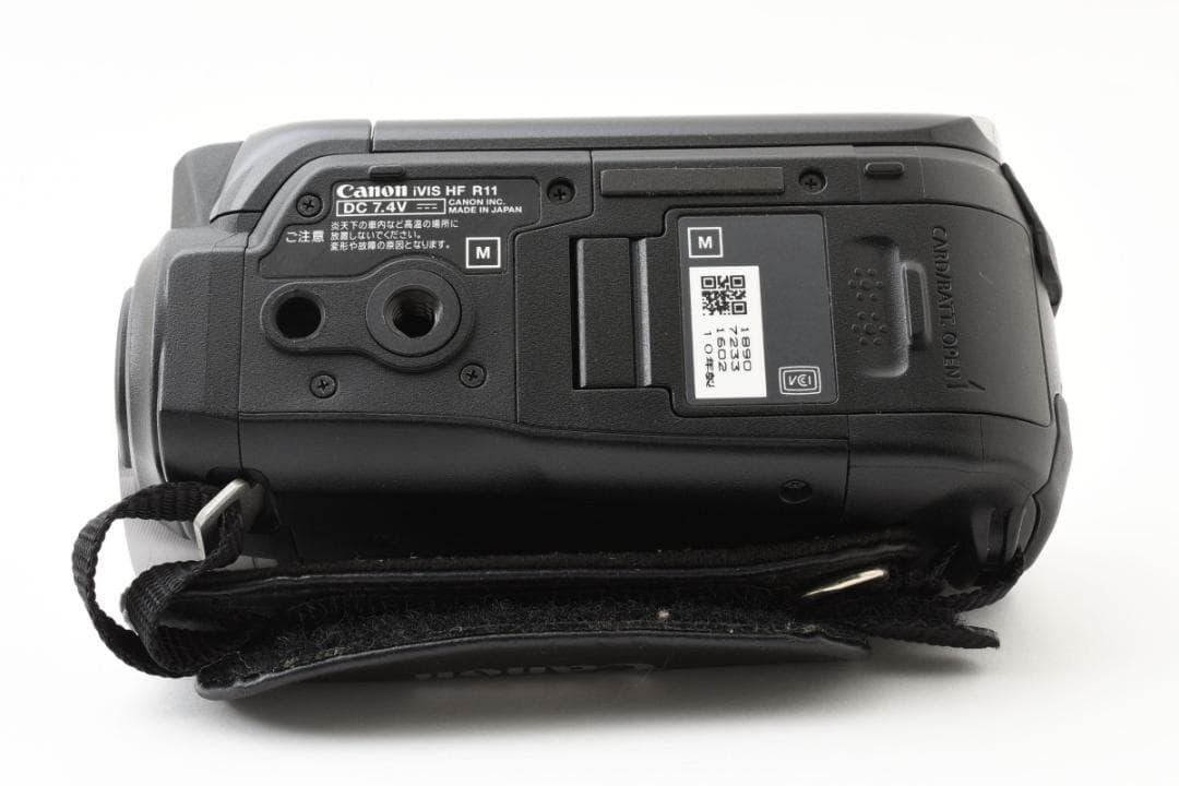 【美品】Canon HDビデオカメラ　ivis HF R11　ブラック