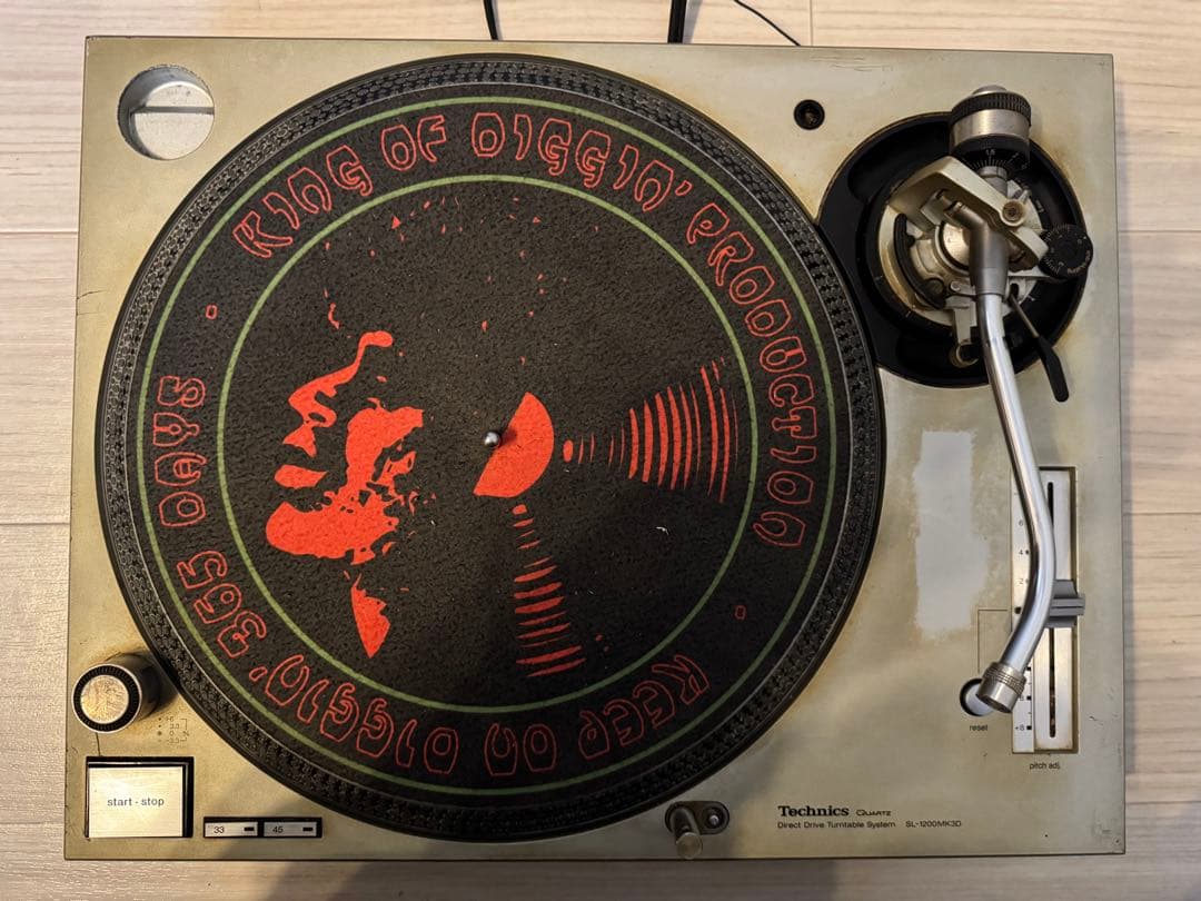 Technics SL-1200MK3D ターンテーブルカバーセット(ブラック)