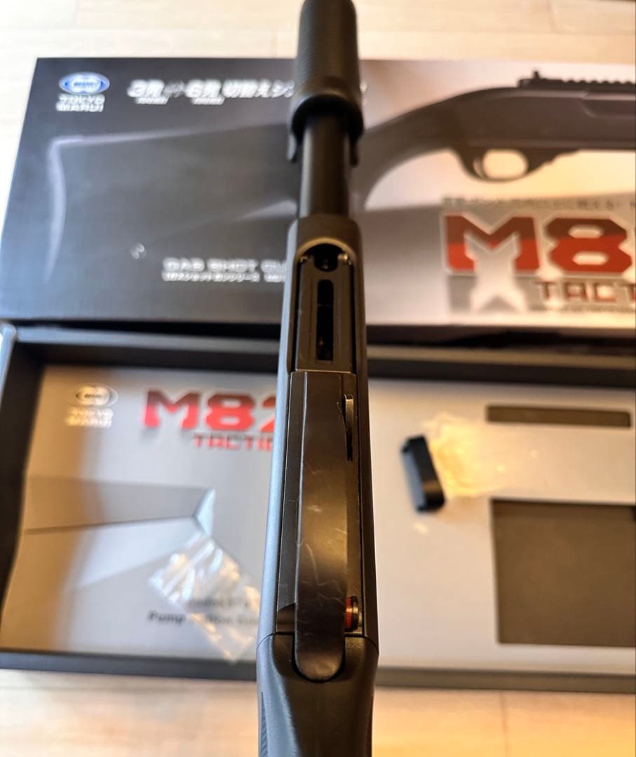 美品　東京マルイ M870 ガスショットガン　ドットサイトショットガンシェル付