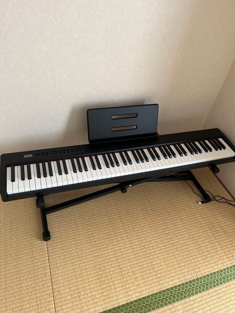 KIMBEY 88鍵盤 電子ピアノ スタンドのみ無し
