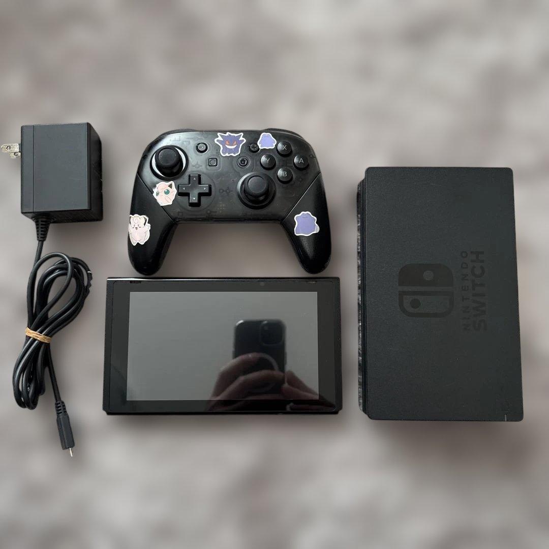 Switch 本体 +PROコン＋ACアダプタ+ドッグ+セット ⚠️要確認