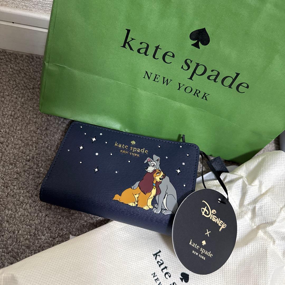 kate spade ディズニー 二つ折り財布