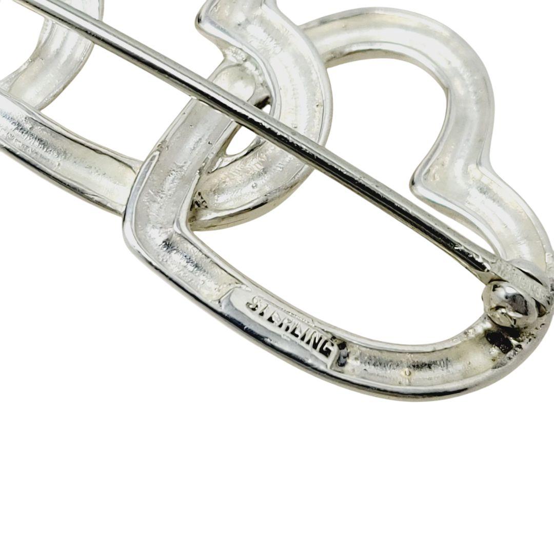 アン アン様 TIFFANY＆Co. ブローチ トリプルハート 925