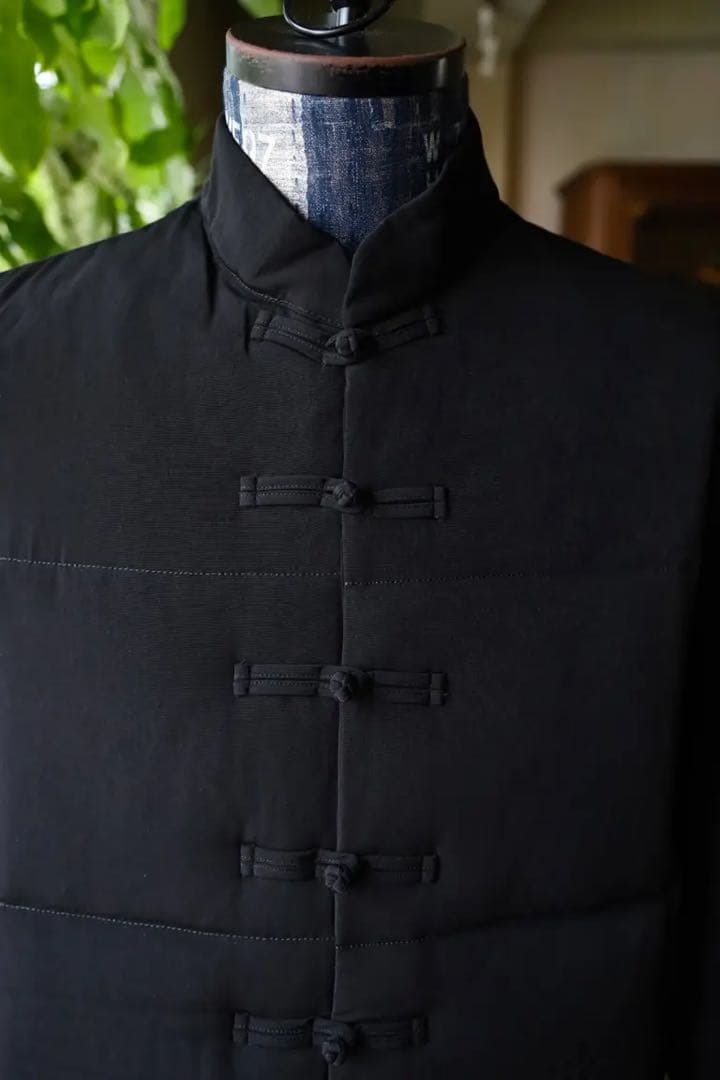 Yohji オム 25AW リバーシブル中綿ブラウス 黒 3