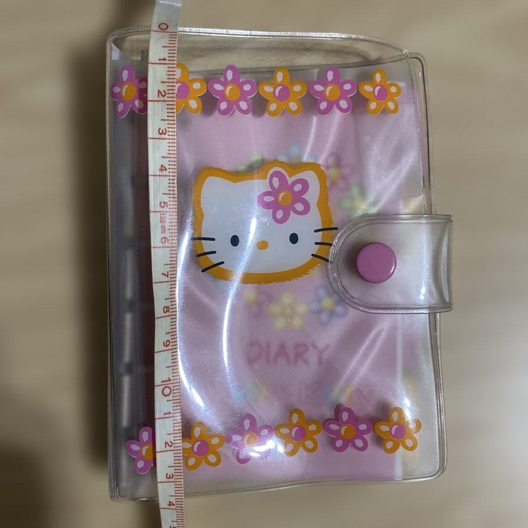 【平成レトロ】ハローキティ　カオハナ　ダイアリー 　手帳　６穴　1998年