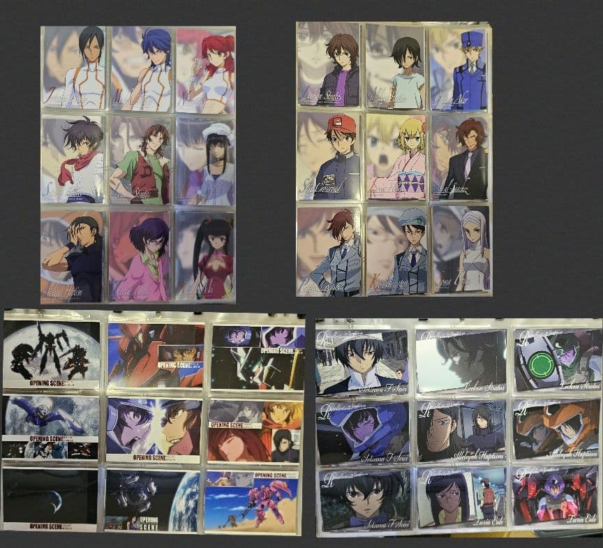 ガンダム00 　トレーディングカード　マイスターワークス　300枚以上