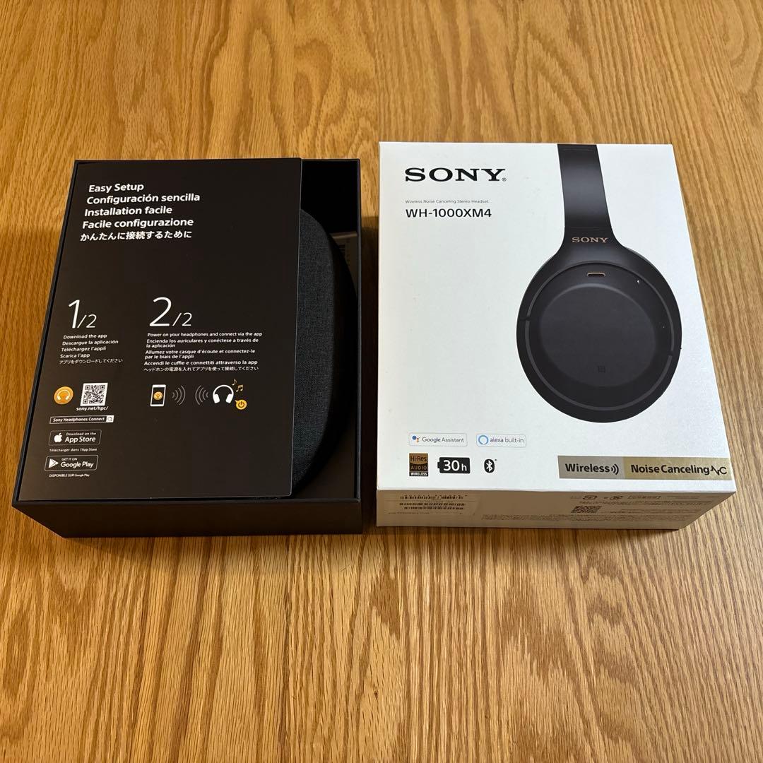 SONY WH-1000XM4 ブラック 中古品