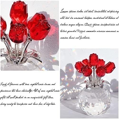 プレゼント クリスタル バラ 枯れない 花 薔薇 ギフト 結婚祝い 記念日 女性