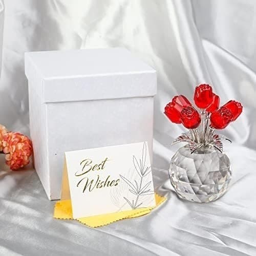 プレゼント クリスタル バラ 枯れない 花 薔薇 ギフト 結婚祝い 記念日 女性