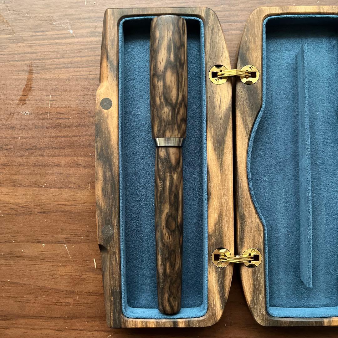 工房楔 黒柿孔雀杢 クローズドエンド楔 コンプロット デューエ