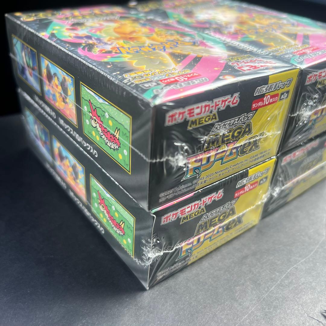 MEGAドリームex 4BOX シュリンク付き
