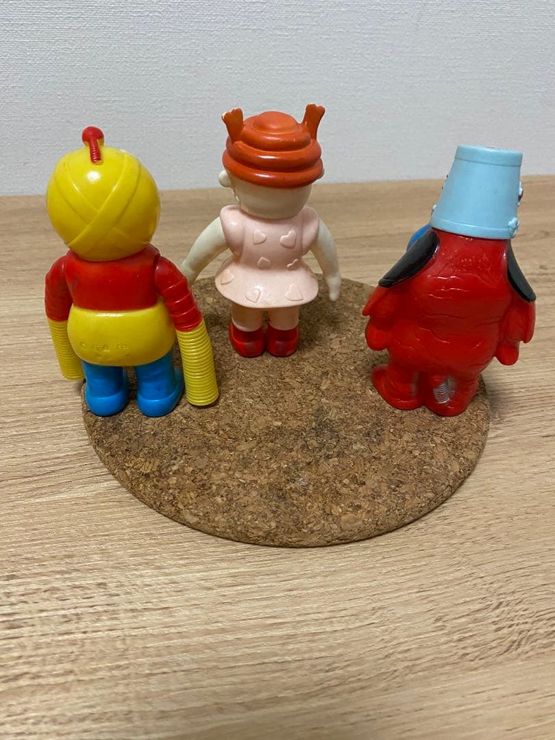 ニャンコ先生ページポピーがんばれロボコン　 ソフビロボペケロボイヌロボメロ