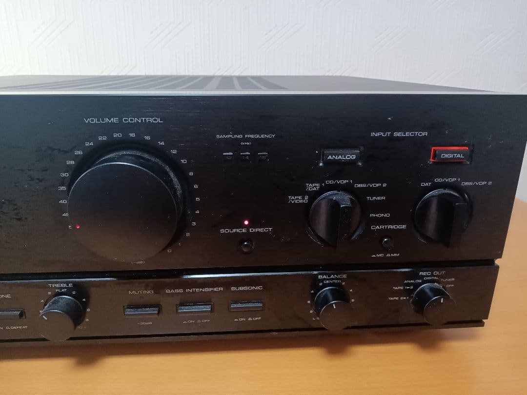 KENWOOD プリメインアンプ　DA-9010 通電確認のみ