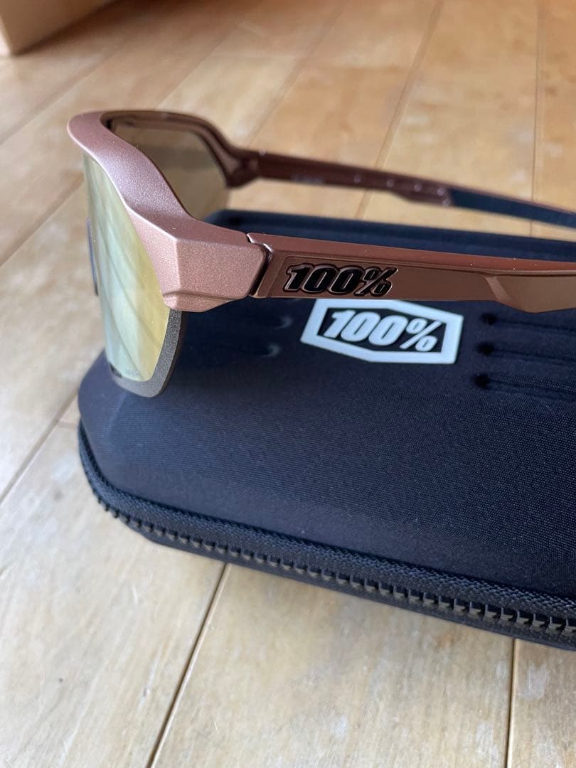 新品100% S2 Matte Copper Chromiumサングラス野球登山