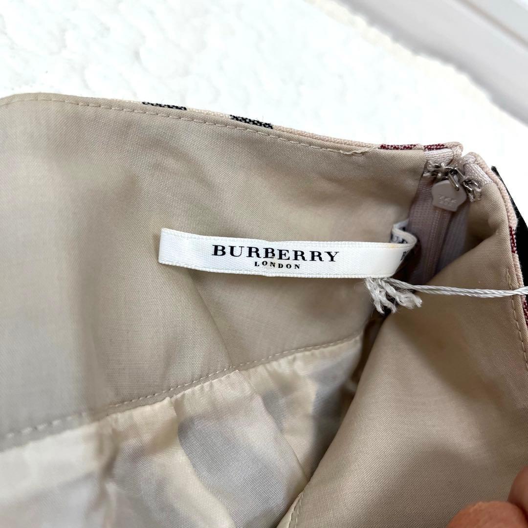 タグ付き未使用品　バーバリーロンドン　ノバチェック　スカート　大きいサイズ