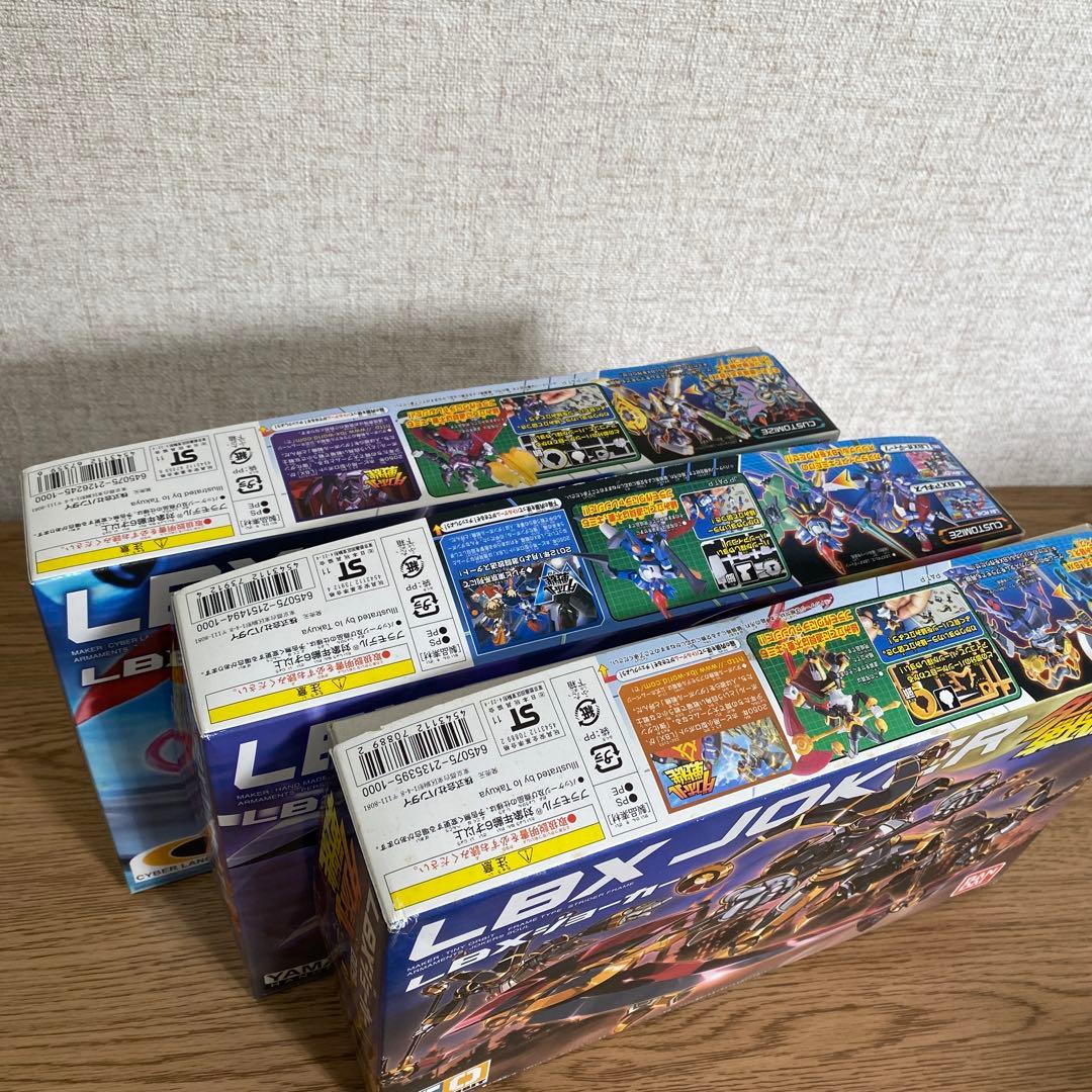 ダンボール戦機 3体セット　LBXゼノン ペルセウス　ジョーカー