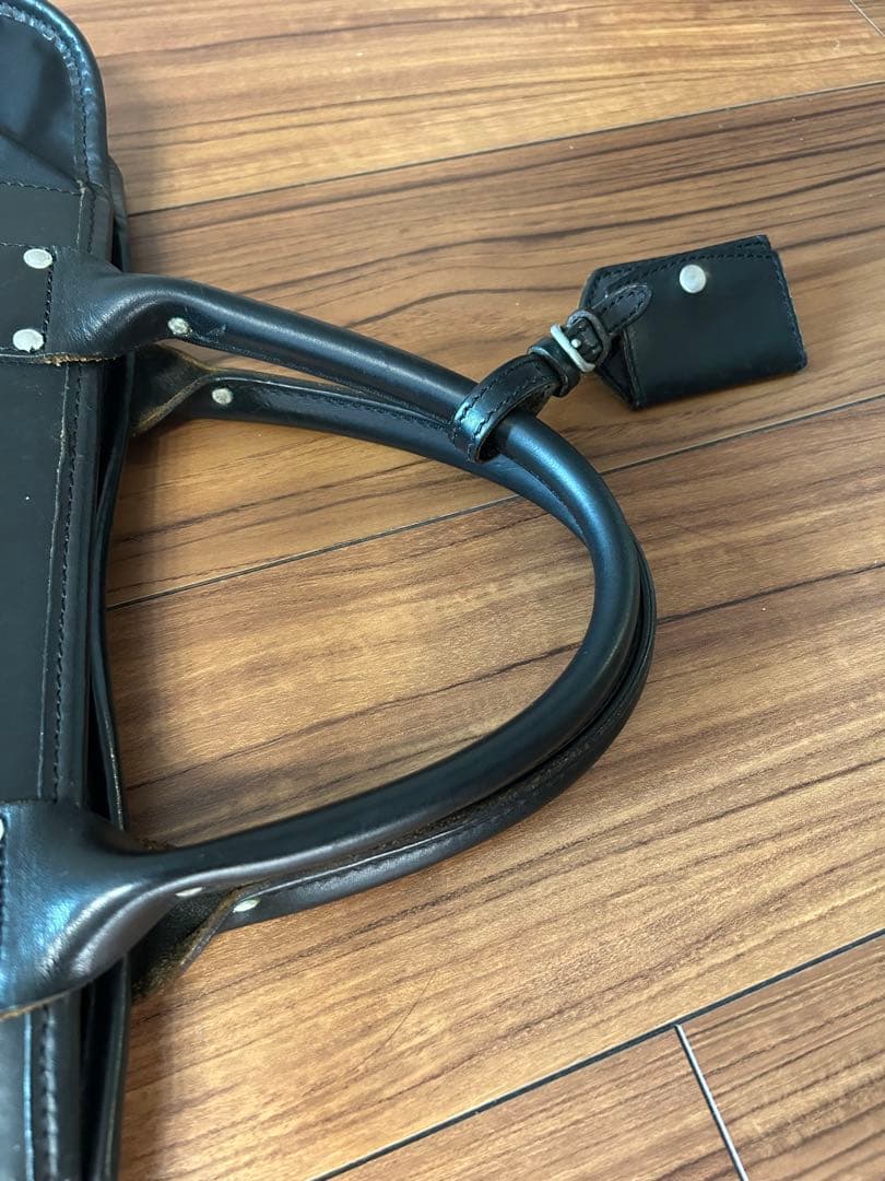 （最終価格）フェリージ　ビジネスバッグ ブラック ナイロン レザー