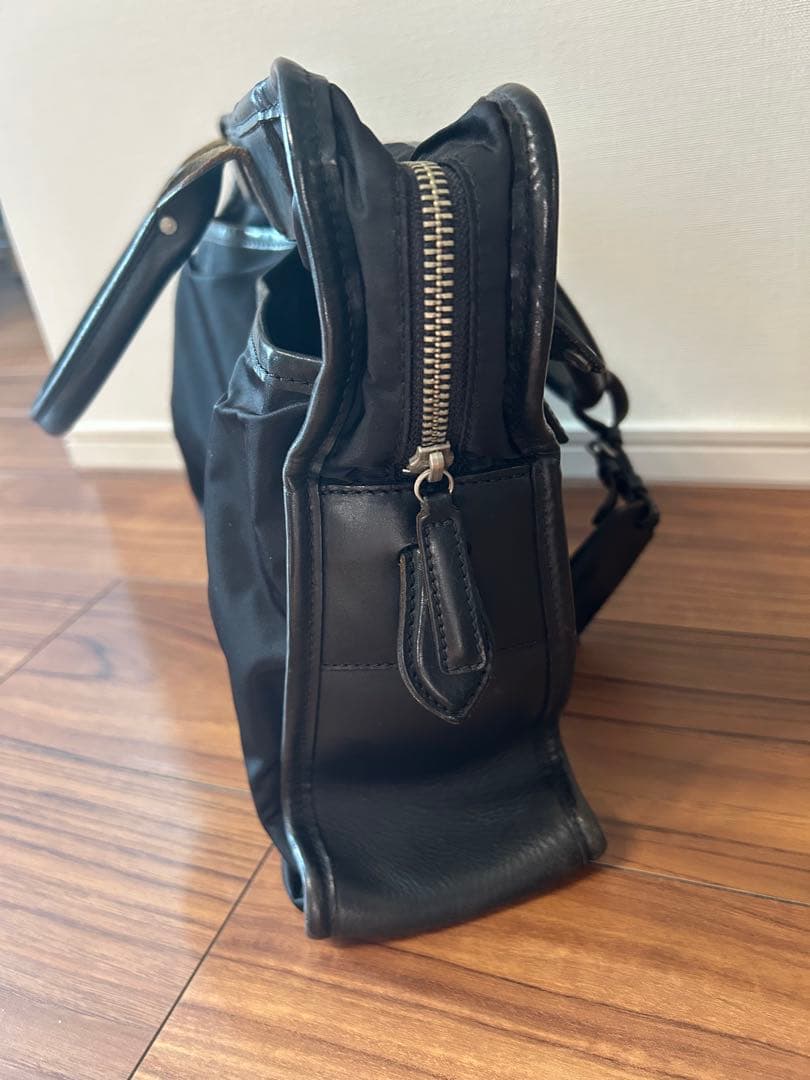 （最終価格）フェリージ　ビジネスバッグ ブラック ナイロン レザー