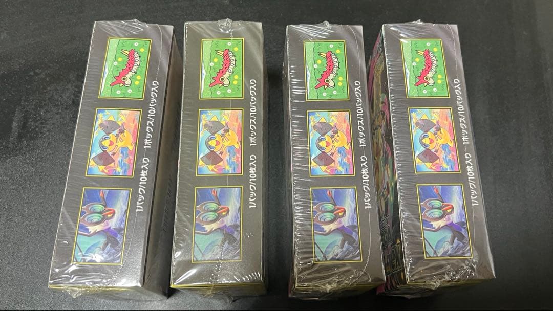 ポケモンカードゲーム MEGA ドリームEX 4BOX シュリンク付き