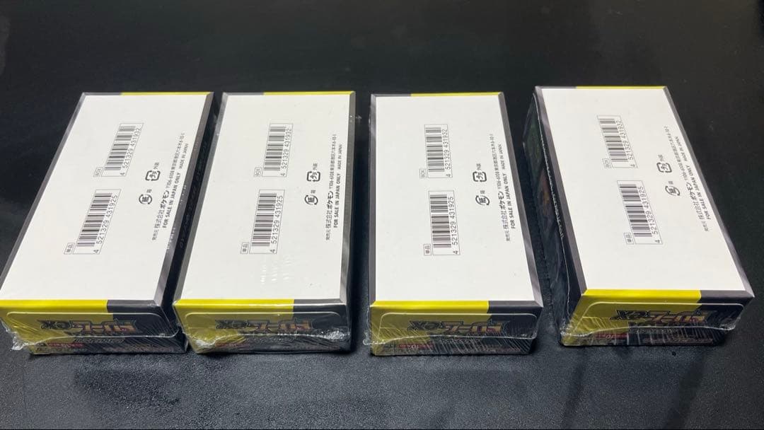 ポケモンカードゲーム MEGA ドリームEX 4BOX シュリンク付き