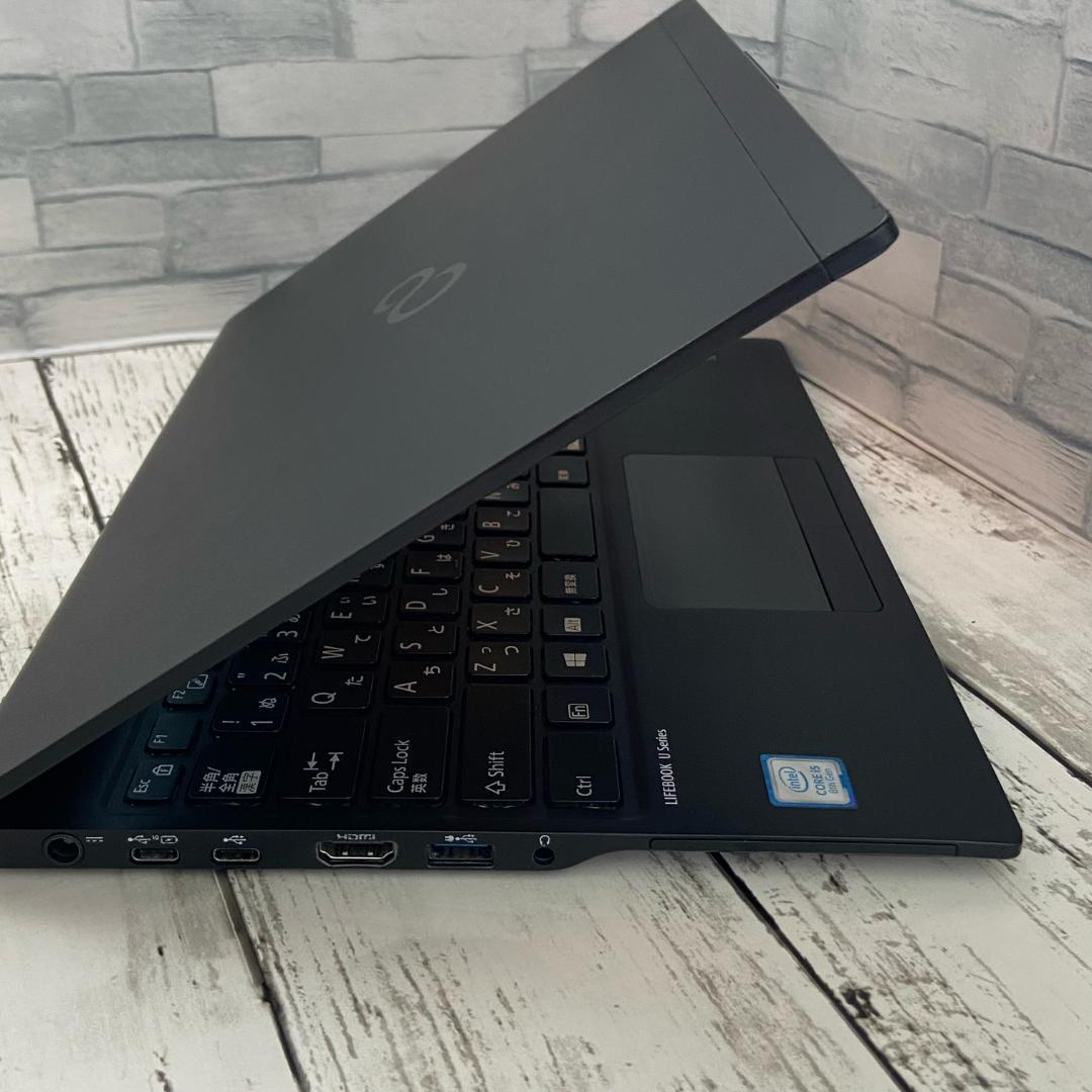 軽量薄型 i5 第8世代 富士通 ノートPC Win11 Office